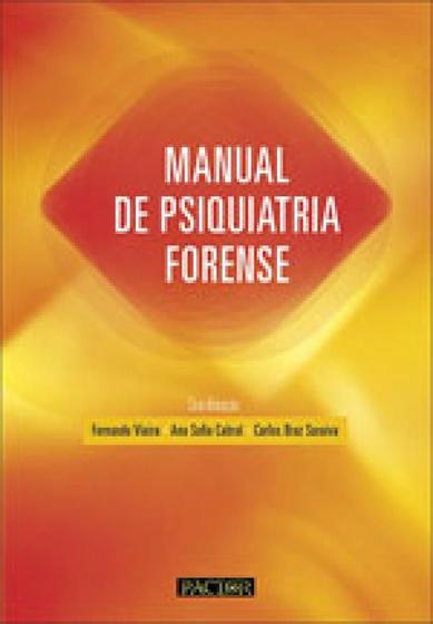 Imagem de Manual de Psiquiatria Forense - Pactor