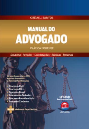 Imagem de Manual do Advogado - 18ª Edição 2021 - Editora Rumo Juridico