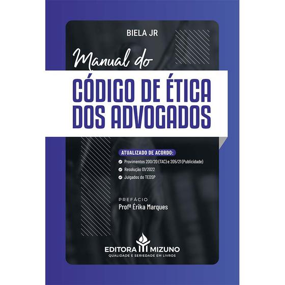 Imagem de Manual do Código de Ética dos Advogados