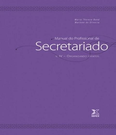 Imagem de Manual do profissional de secretariado vol 4   organizando eventos