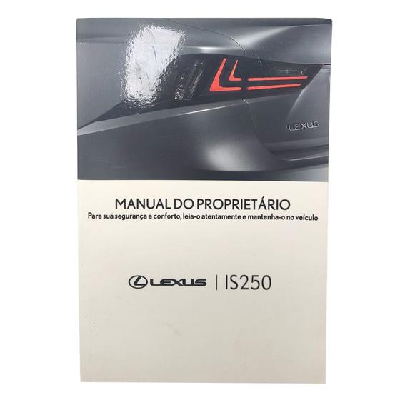 Imagem de Manual do proprietário Lexus Is250