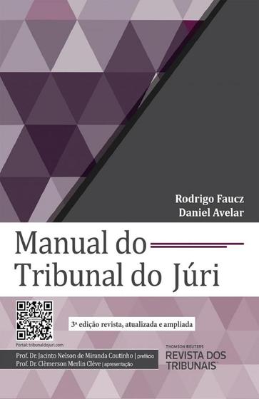 Imagem de Manual do Tribunal do Júri - 3º Edição (2024)