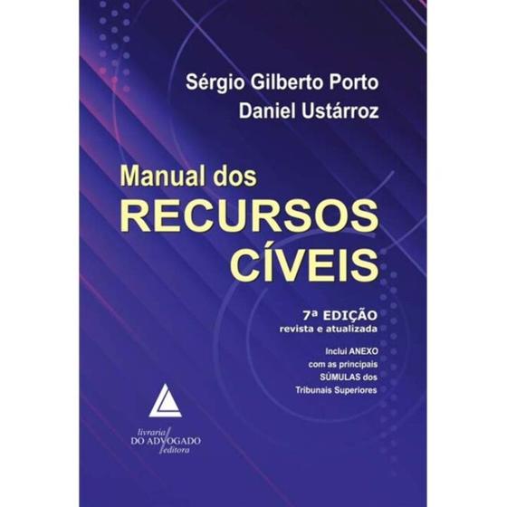 Imagem de Manual dos recursos cíveis