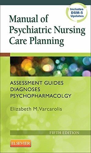 Imagem de Manual of psychiatric nursing care planning