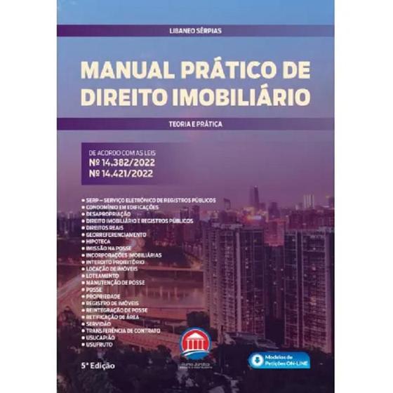 Imagem de Manual Pratico de Direito Imobiliario (5ª Edição 2023) Rumo Juridico