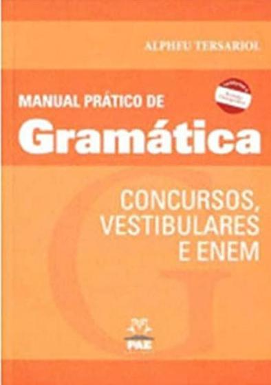 Imagem de Manual prático de gramática