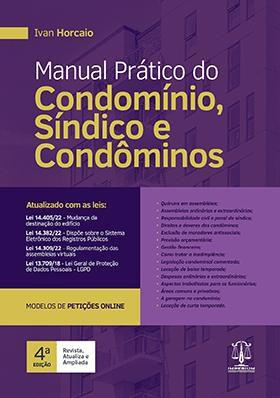 Imagem de MANUAL PRÁTICO DO CONDOMÍNIO, SÍNDICO E CONDÔMINOS - 4ª EDIÇÃO