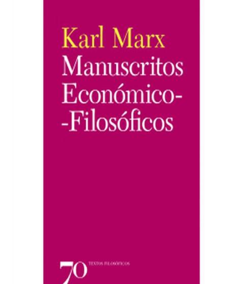 Imagem de Manuscritos económico filosóficos