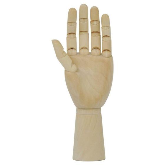 Imagem de Mão de madeira articulada - Wooden Hand
