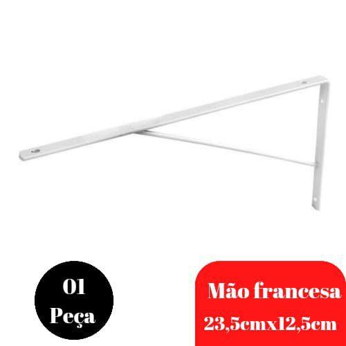 Imagem de Mão Francesa (01 Peça) Prateleira 23,5cmx12,5cm Suporte