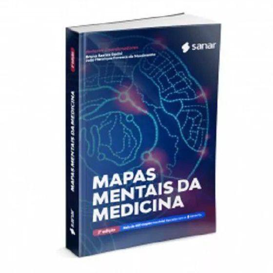 Mapas Mentais Da Medicina Edicao Editora Sanar Livros De Medicina Magazine Luiza