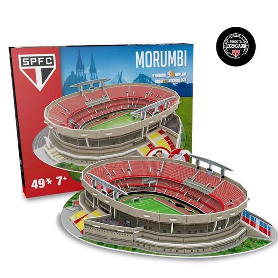 Imagem de Maquete Original Estádio Do São Paulo Futebol Clube Morumbi