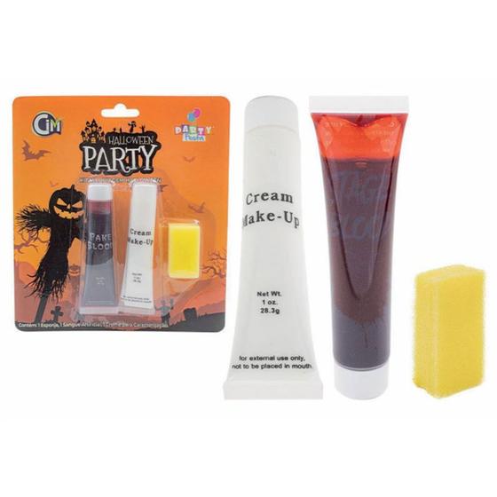 Imagem de Maquiagem pra Machucado Cenográfico com Sangue Falso pra Halloween