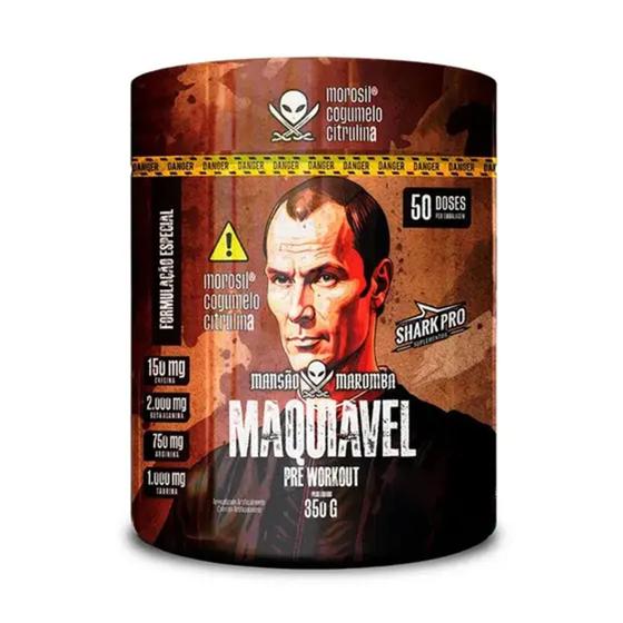 Imagem de Maquiavel Pre Treino Workout 350g - Shark Pro