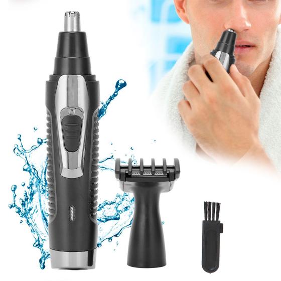 Imagem de Máquina 2 em 1 Recarregável Ideal Para Remover Pelos De Barba E Beleza