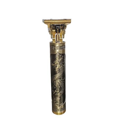 Imagem de maquina Aparador De Pelo Profissional Dourado  Bivolt USB