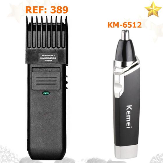 Máquina Barbear Fazer Pézinho+aparador De Nariz Original Menor preço em Máquina Barbear Fazer Pézinho+aparador De Nariz Original