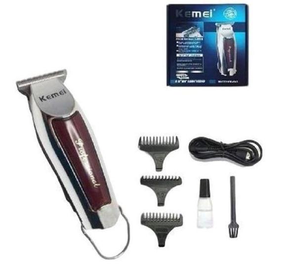 Imagem de Maquina Cabelo Barba Sem Fio Acabame Kemei Km-9163 Bivolt