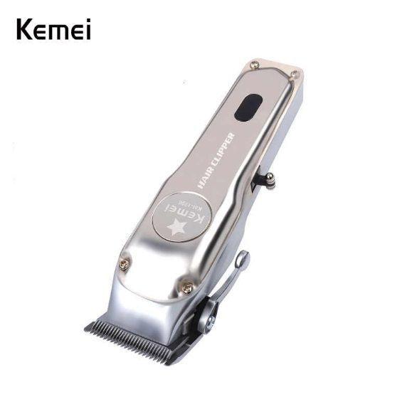 Maquina Corta Cabelo Profissional Kemei km 1996 Menor preço em Maquina Corta Cabelo Profissional Kemei km 1996