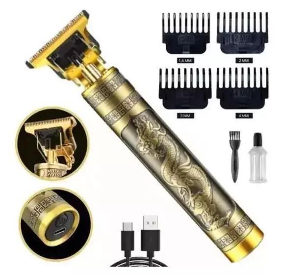 Imagem de Maquina corte de cabelo Barba Dragao Profissional