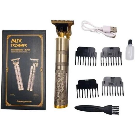 Máquina De Acabamento Profissional Hair Trimmer Tblade Aparador de Pelos, Barba e Cabelo