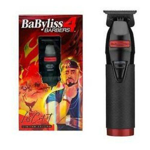 Imagem de Máquina de Acabamento Profissional Trimmer 4 Barbers Los Cutit Black Red Babyliss PRO