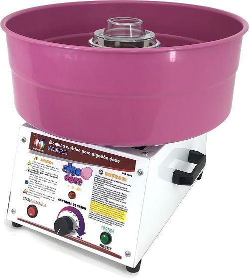 Máquina de Algodão Doce Profissional - AD-43 Rosa - Inovamaq Imagem de Máquina de Algodão Doce Profissional - AD-43 Rosa - Inovamaq