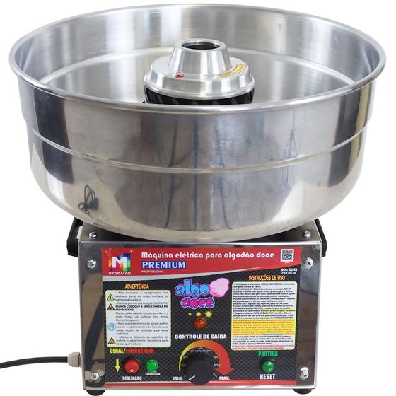 Maquina de Algodão Doce Profissional Alta Produção - Inovamaq - Máquina ...