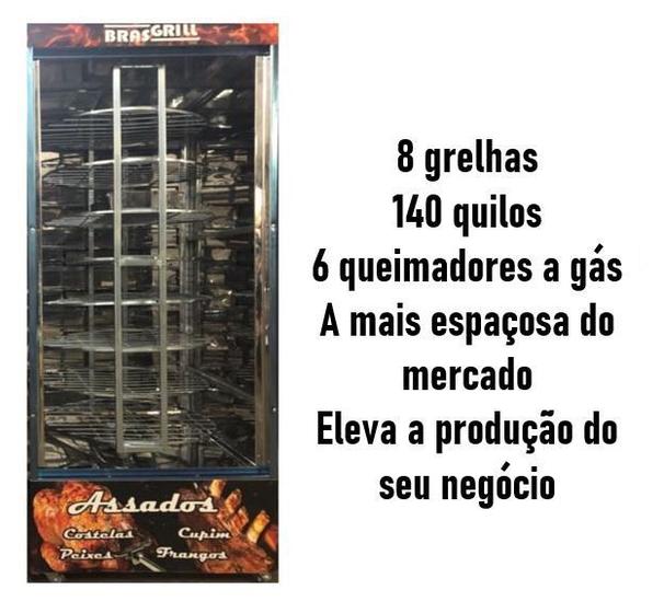 Máquina de assar frangos e carnes 140 kg Menor preço em Máquina de assar frangos e carnes 140 kg