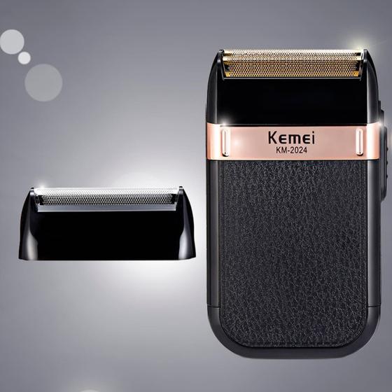 Imagem de Maquina De Barbear Shaver  Kemei Modelo Km 2024 Bivolt