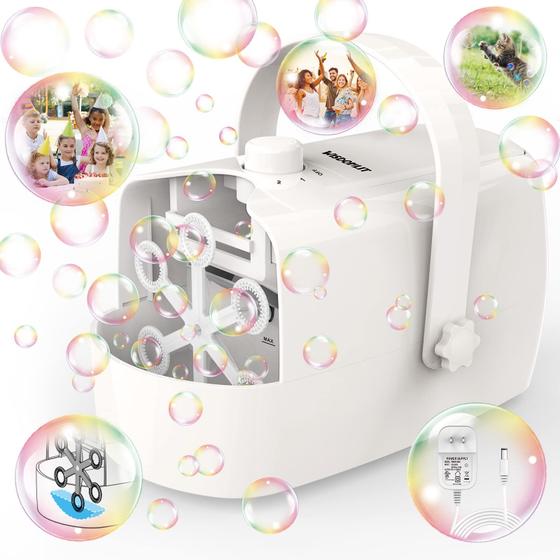 Imagem de Máquina de bolhas Wisdomlit Automatic Bubble Blower 8000+ Bubbles