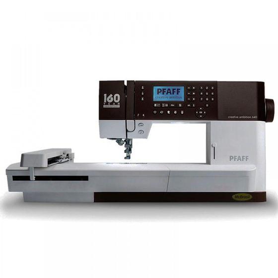 Máquina De Bordado E Costura Pfaff Creative Ambition C640 Autovolt Menor preço em Máquina De Bordado E Costura Pfaff Creative Ambition C640 Autovolt