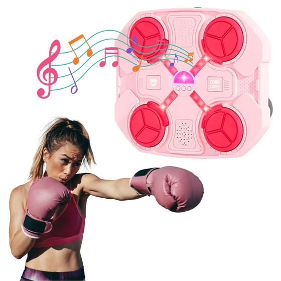 Imagem de Máquina De Boxe Musical Bluetooth Recarregável Treinar Luta