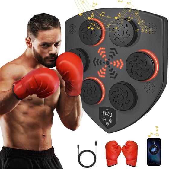 Imagem de Máquina de boxe musical Risop atualizada 2.0 Smart Bluetooth