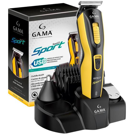 Ma Italy Corta Pelo Gama Gcx623 Sport Usb Gama Italy Cortapelo