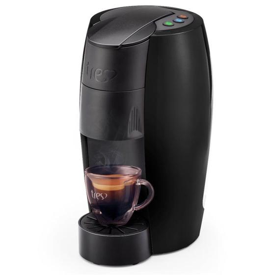 Cafeteira Expresso Tres Lov Fosca Preto 110v - G1 Lov