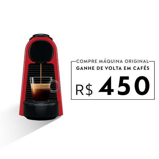 Imagem de Máquina de Café Essenza Mini D30 220V Nespresso Vermelha