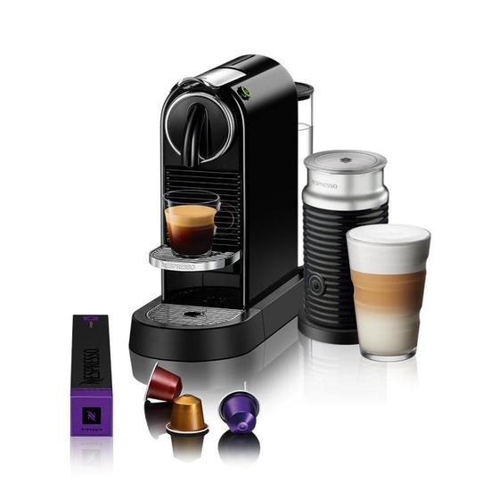Cafeteira Expresso Nespresso Citiz & Aeroccino Preto 220v - A3nd113br3bk
