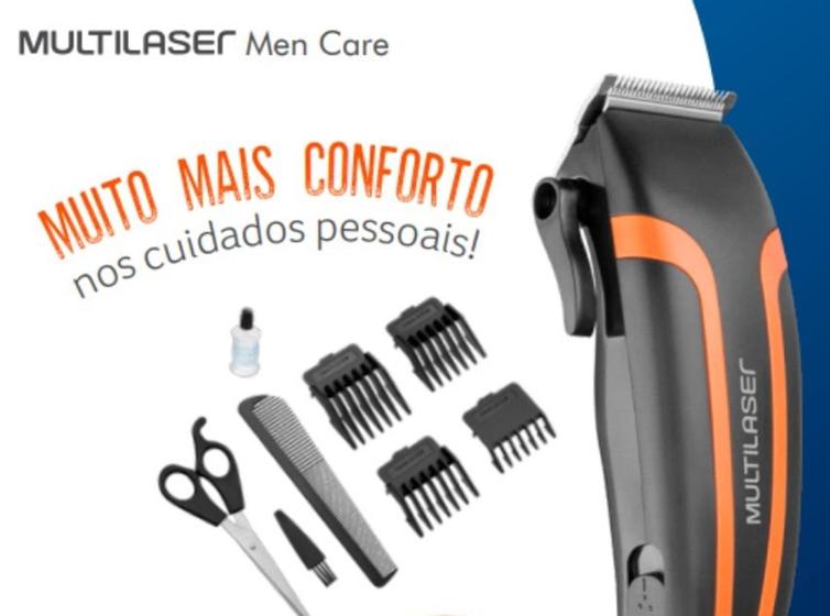 Máquina de Cortar Cabelo 4 em 1 Multilaser 110v 220v + Kit - Máquina de ...