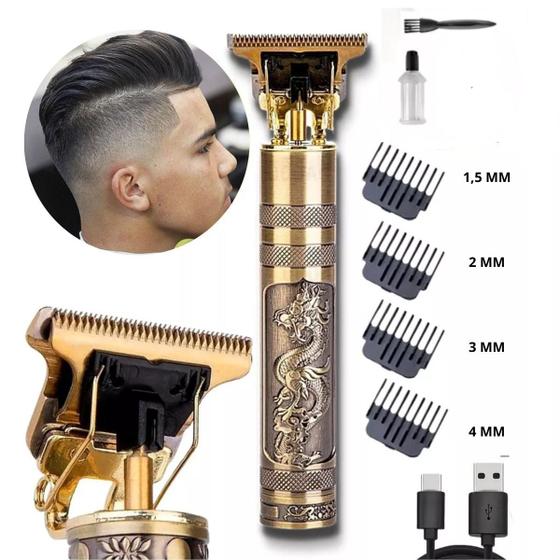 Imagem de Máquina de Cortar Cabelo e Barba  Para Cabelo e Barba, Recarregável, Premium, Profissional