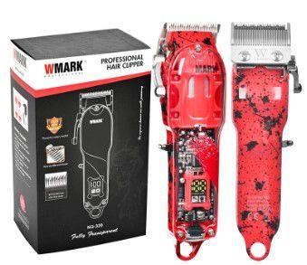 Imagem de Máquina De Cortar Cabelo E Barba Sem Fio Profissional Elétrico Recarregável NG-320 Wmark