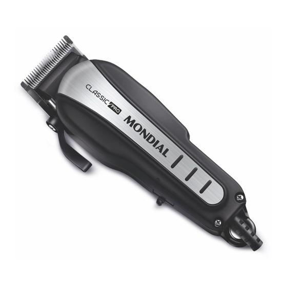 Imagem de Maquina de Cortar Cabelo Mondial Classic Pro CR-03 - 10W - 110V - Preto