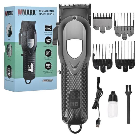 Imagem de Maquina de Cortar Cabelo NG119 Profissional Wmark