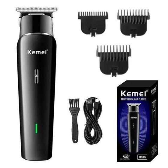 Imagem de Máquina De Cortar Cabelo Profissional Kemei KM-1113