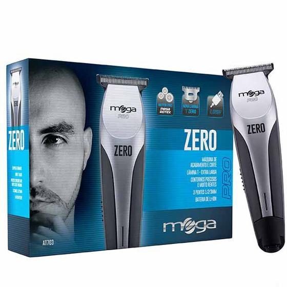 Imagem de Máquina De Cortar Cabelo Profissional Mega Zero Pro