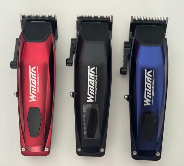 Imagem de maquina de Cortar Cabelo Profissional Wmark NG 125 Lancamento