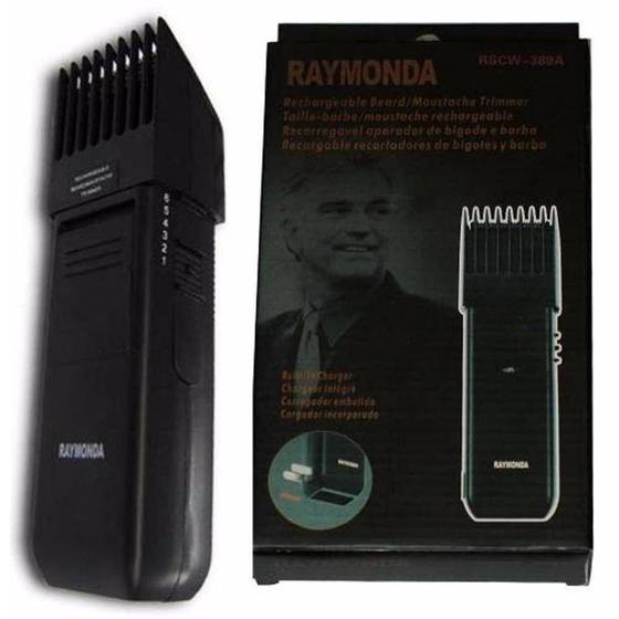 Imagem de Máquina de Cortar Cabelo Recarregável Raymonda 18mm Preto