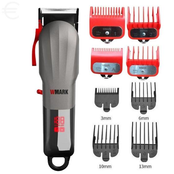 Imagem de Máquina De Cortar Cabelo Wmark Ng-115 Pentes Premium