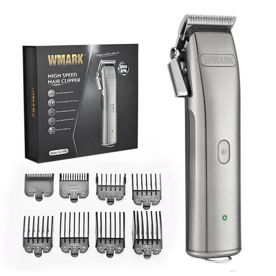 Imagem de Maquina De Cortar Cabelo Wmark Ng 9001 9000 Rpm Magnetico