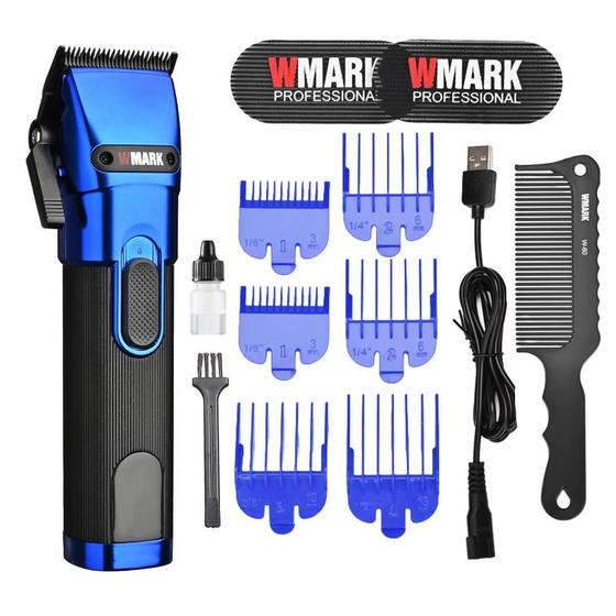 Imagem de Maquina De Cortar Cabelo Wmark NG121 Display Led